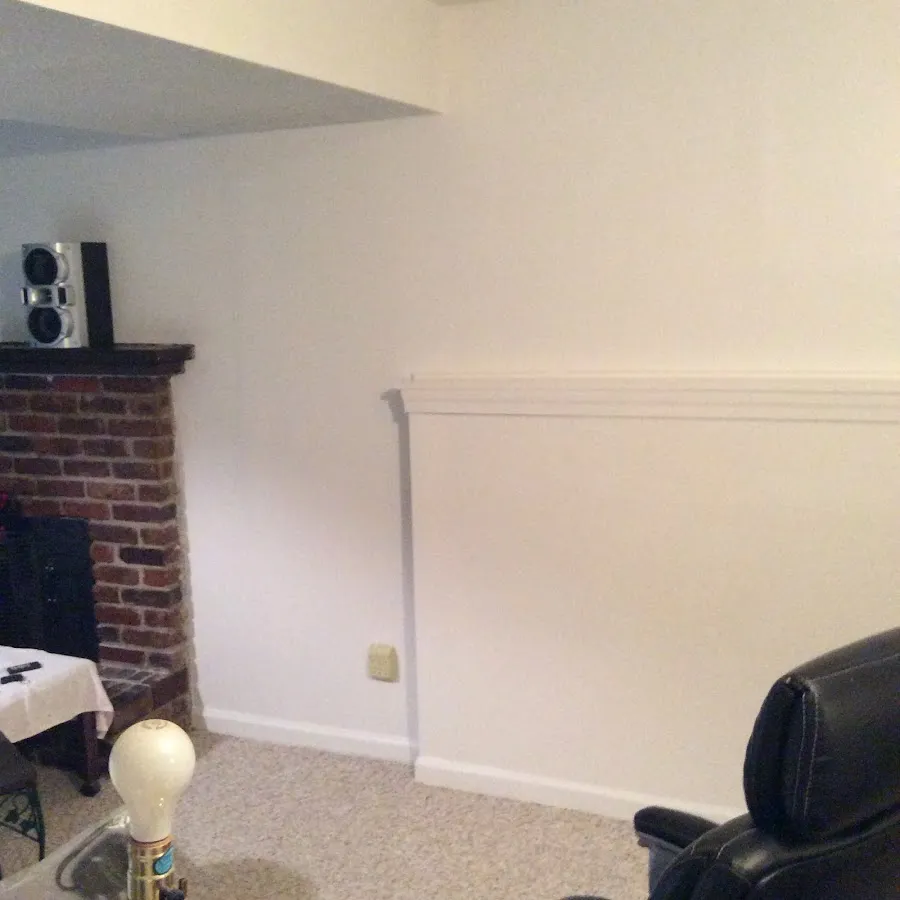 Water damage restoration completed in Sterling basement